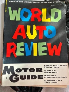 WORLD AUTO REVIEW Magazine October 1957 Motor Guide - Picture 1 of 1