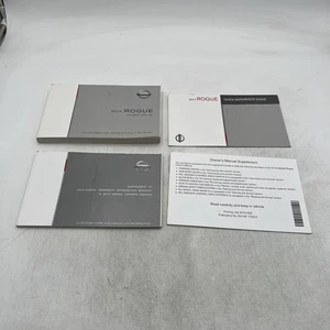 14 2014 Nissan Rogue owners manual With Quick Reference Guide - Picture 1 of 3