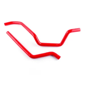 Red Silicone Radiator Hose Kit For 2002-2005 Yamaha Grizzly 660 YFM 660FS - Bild 1 von 10