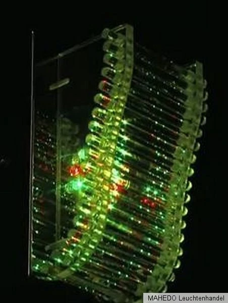 Design Wandleuchte Wandlampe Effektleuchte BRILLIANT CORVIN LED Halogen Glas - Bild 1 von 1