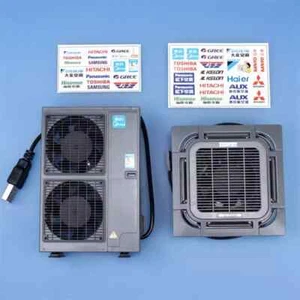 Dump Truck Miniature Model Toy Air Conditioner 1/14 for Tamiya RC Tipper Trailer - Picture 1 of 11