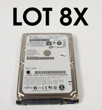 LOT 8x Apple Fujitsu MHY2160BH 160GB SATA 2.5 HDD 655-1409A CA06889-B42700AP