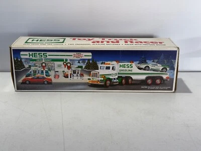 Camión de juguete y corredor Hess 1991 vintage nuevo en caja original Foto 1 de 4