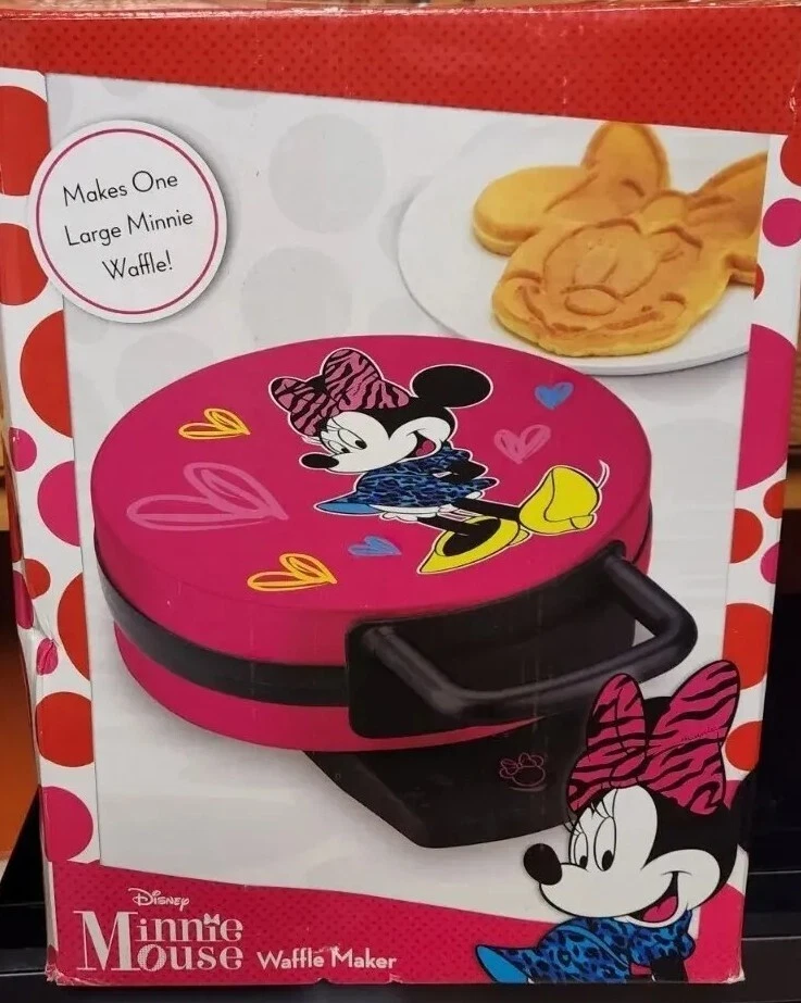 Disney DMG-31 Minnie Mouse Waffle Maker, Pink