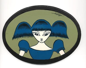 Santiago Rubino  2004–05 Unique Signed Acrylic on Wood - Picture 1 of 6
