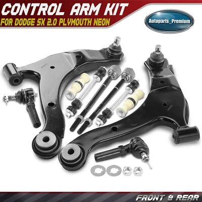 10x Brazo de control delantero Barra estabilizadora Eslabón Tie Rod Extrem para Dodge SX Plymouth Neon 2.0L Foto 1 de 4