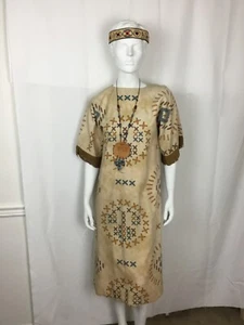 Handmade Native American Dress Costume Theater Performance Sz Large - Picture 1 of 7