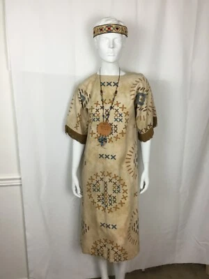 Handmade Native American Dress Costume Theater Performance Women’s Sz Large - Image 1 of 4