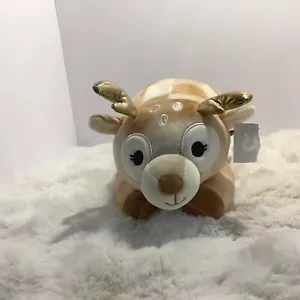 Squishmallows Hugmallow Dawn der Hirsch SELTEN Gold funkelt 12 Zoll EUC 0114 - Bild 1 von 5