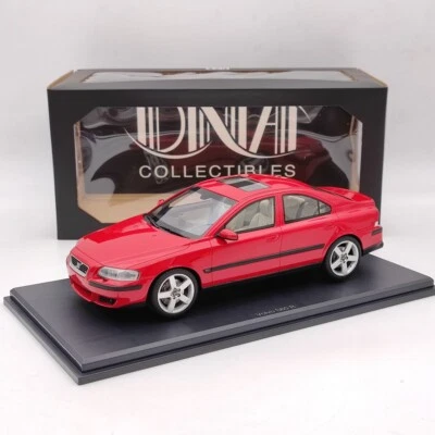 Coche modelo de resina DNA Collectibles 1/18 Volvo S60 R 2003 DNA000106 Limited rojo Foto 1 de 4
