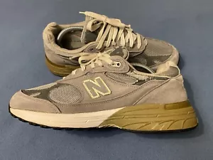 New Balance 993 Gray White U.S. Size 10.5 Heritage Shoes Sneakers | Made In USA - Picture 1 of 10
