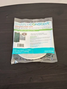 WEATHERSTRIPPING SELF-STICK ADHESIVE FOAM TAPE - Picture 1 of 2