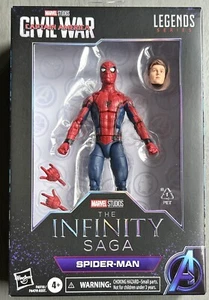 Marvel Legends Infinity Saga Spider-Man Civil War Tom Holland Figure Brand New - Picture 1 of 3