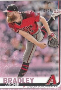 ARCHIE BRADLEY /25 TOPPS MINI PINK ON DEMAND ARIZONA DIAMONDBACKS #182 2019 19 - Picture 1 of 1