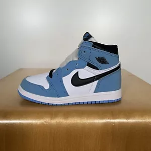 Nuevo Air Jordan 1 Retro High University Azul UNC Niño Pequeño TD Talla 10c - Imagen 1 de 10