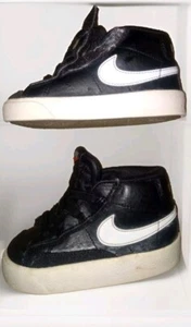 Nike✔️ Blazer Mid '77 TD Black Suede (DA4088-002) 👶 Toddler Size - Picture 1 of 6