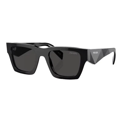 Occhiali Da Sole PRADA 0PR A06S Black Dark Grey - Imagen 1 de 4