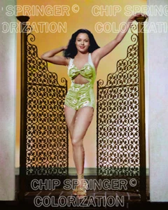 AQUANETTA en traje de baño | 8x10 Sexy Cheescake FOTO EN COLOR por CHIP SPRINGER - Imagen 1 de 1