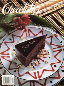 CHOCOLATIER Magazine December 1991 Sacher Cakes Ultimate Dessert Buffet Caramel - Imagen 1 de 3