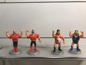 Vintage 1991 WWF Hasbro Royal Rumble Mini Wrestlers LoD & Natural Disasters WWE - Picture 1 of 8