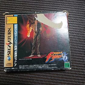 The King of Fighters'96 Sega Saturn Extended RAM set Ver JP SNK  F/S Zai08116