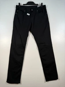 Brandneu mit Etikett Buffalo David Bitton Archer Slim Stretch dunkle Waschung Herrenjeans schwarz Gr. 34 x 34 - Bild 1 von 10