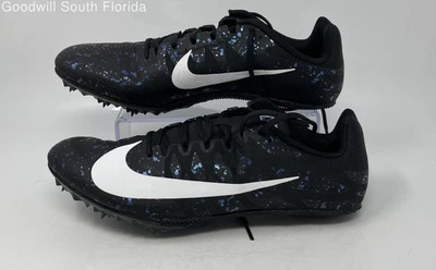 Nike Hombres Zoom Rival S 9 907564-003 Negro Multicolor Correr Picos Zapatos Talla 11 Foto 1 de 4