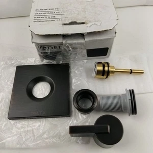 Delta Faucet Vero 3-Set Shower Handle Diverter Trim Kit Venetian Bronze T11853RB - Picture 1 of 15