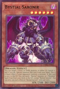 Bystial Saronir - CH01-EN012 - NM - Ultra Rare - 1st edition - Yugioh - Picture 1 of 1