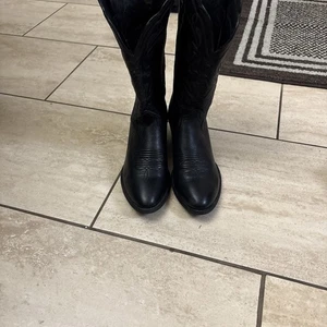 ARIAT Boots 10001037 Black Western Cowboy Size US 8.5  - Picture 1 of 19