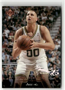 1995-96 UPPER DECK #288 GREG OSTERTAG ELECTRIC COURT UTAH JAZZ - Picture 1 of 2