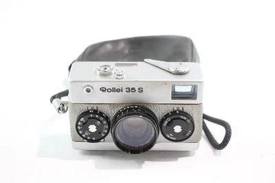 Rollei 35 S Vintage Compact Film Camera Working w/ Sonnar 40mm F/2.8 Lens - Image 1 of 4