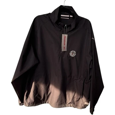 Reebok 1/4 Zip Windshirt Jacket Black Men’s Large Mike McCarthy Golf Outing 2007 - Image 1 of 4