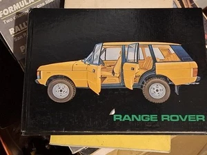 Range Rover Handbuch / Betriebsanleitung 1990 - Bild 1 von 1