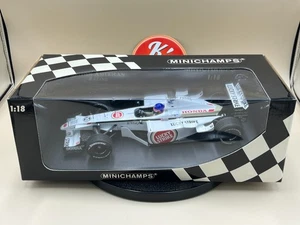 Minichamps 1/18 B.A.R Honda 003 Jacques Villeneuve #10 LUCKY STRIKE 100010010 - Picture 1 of 12