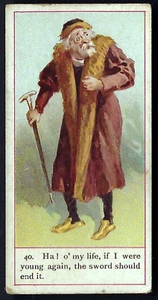 COPE - SHAKESPEARE GALLERY - #40 JUSTICE SHALLOW - Picture 1 of 2