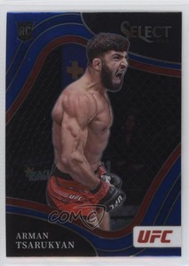 2022 Panini Select UFC Octagonside Retail Blue Arman Tsarukyan #286 Rookie RC