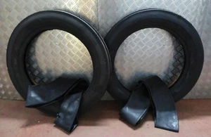 400 X 19 3 RIB TRACTOR TYRE, PAIR, WITH INNER TUBE FREE DPD NEXT DAY DELIVERY - Picture 1 of 2