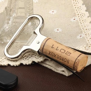 Vintage Cork Puller Ah-So Wine Opener Corkscrew Home Bar Wine Bottle Opener 9L - Picture 1 of 7