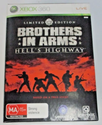 Brothers In Arms Hell's Highway - Xbox 360 - Limited Edition - Game & Fig Sealed - Image 1 of 4