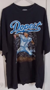 Los Angeles Dodgers Dopest True Blue T Shirt XXXL 3XL - Picture 1 of 3