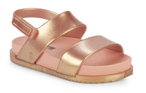 NIB Mini Melissa Cosmic Rose Gold Sandal Size Little Girl 5 $63 - Picture 1 of 4