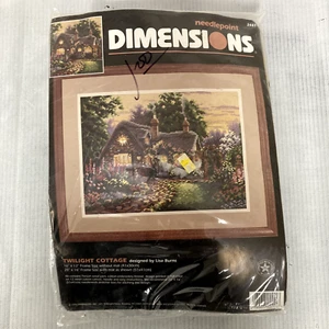 NEW - DIMENSIONS “TWILIGHT COTTAGE” NEEDLEPOINT KIT 2441 - Picture 1 of 3