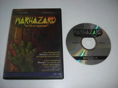 WARHAZARD - Return Of Darkness Pc Cd Rom 4 new Campaigns for Warcraft III - Image 1 of 2