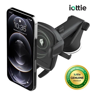 iOttie Easy One Touch Wireless 2 Qi Charging Dashboard Car Mount - Image 1 of 4