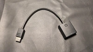 Genuine HP DisplayPort to DVI SL Monitor Adapter 753744-001 - Picture 1 of 4