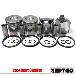 TK486E Piston Kit & Rings 4 set STD For Thermo King  - Picture 1 of 6