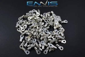 PK CALIBRE 10-12 25 ANILLO SIN AISLAMIENTO/NO AISLANTE # 6 CONECTOR TERMINAL URY6 - Imagen 1 de 4