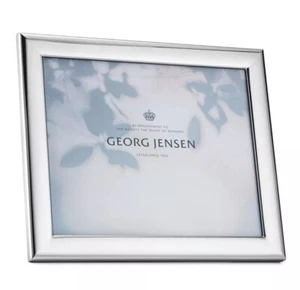 Georg Jensen Mirror Polished Stainless Steel Modern Frame 8" x 10" $139.00 NWOB - Picture 1 of 9