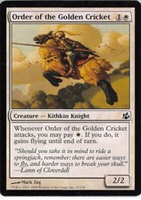 Order of the Golden Cricket *Common* Magic MtG x1 Morningtide MISPRINT (color)